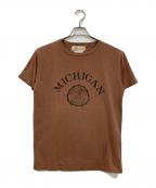 REMI RELIEFレミレリーフ）の古着「MICHIGAN T-sh」｜ブラウン