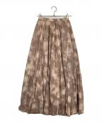 MARIHAマリハ）の古着「Gather Skirt」｜ベージュ