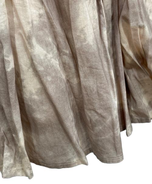 MARIHA（マリハ）MARIHA (マリハ) Gather Skirt ベージュ サイズ:36の古着・服飾アイテム