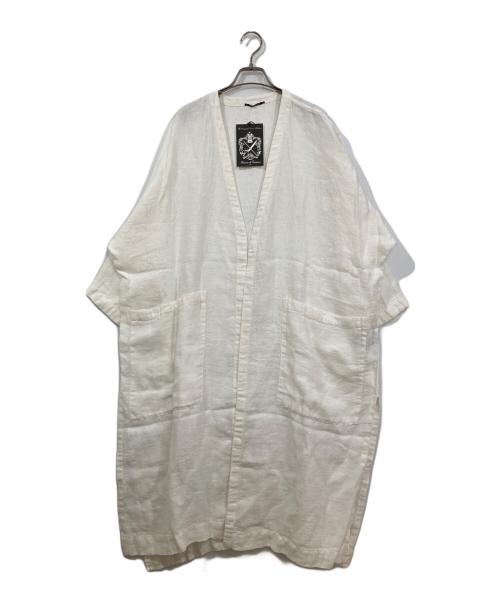 Maison de Vacances（メゾンドバカンス）Maison de Vacances (メゾンドバカンス) Linen Gawn ホワイト サイズ:999の古着・服飾アイテム