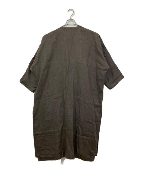 Maison de Vacances（メゾンドバカンス）Maison de Vacances (メゾンドバカンス) LINEN GAWN カーキ サイズ:999の古着・服飾アイテム
