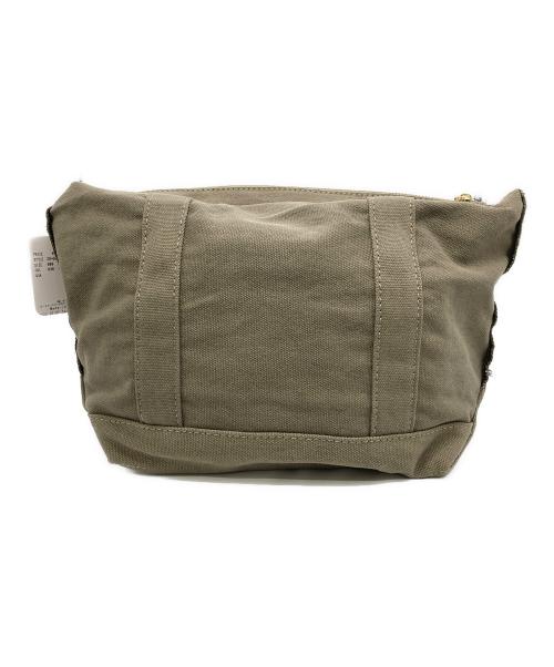 GOOD GRIEF!（グッドグリーフ）GOOD GRIEF! (グッドグリーフ) Canvas Cluch Bag(L) カーキ 未使用品の古着・服飾アイテム