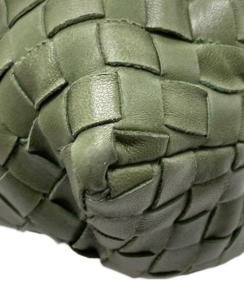 BOTTEGA VENETA（ボッテガベネタ）BOTTEGA VENETA (ボッテガベネタ) ローマバッグ グリーンの古着・服飾アイテム