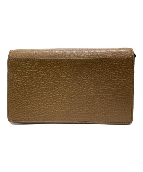 Maison Margiela（メゾンマルジェラ）Maison Margiela (メゾンマルジェラ) 4ステッチ チェーンウォレット ベージュの古着・服飾アイテム