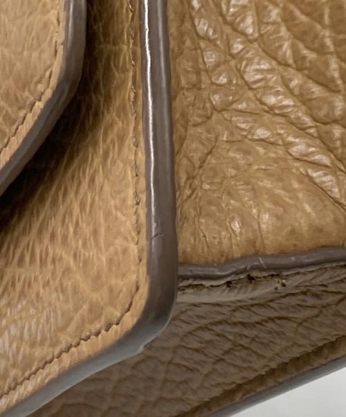 Maison Margiela（メゾンマルジェラ）Maison Margiela (メゾンマルジェラ) 4ステッチ チェーンウォレット ベージュの古着・服飾アイテム