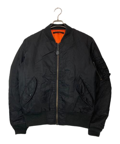 AVIREX（アヴィレックス）AVIREX (アヴィレックス) MA-1ジャケット ブラック サイズ:Lの古着・服飾アイテム