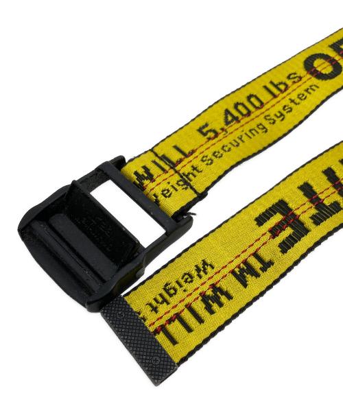 OFFWHITE（オフホワイト）OFFWHITE (オフホワイト) INDUSTRIAL BELT イエローの古着・服飾アイテム