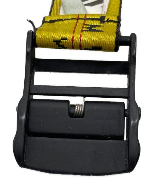OFFWHITE（オフホワイト）OFFWHITE (オフホワイト) INDUSTRIAL BELT イエローの古着・服飾アイテム