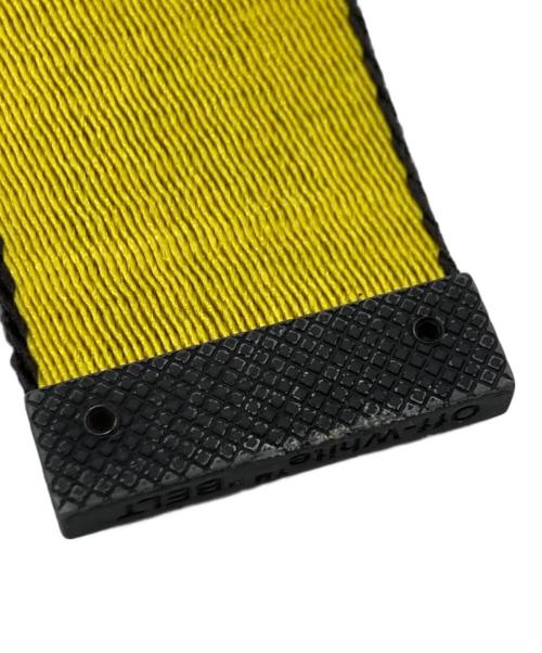 OFFWHITE（オフホワイト）OFFWHITE (オフホワイト) INDUSTRIAL BELT イエローの古着・服飾アイテム