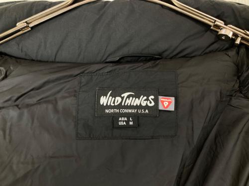 WILD THINGS（ワイルドシングス）WILD THINGS (ワイルドシングス) モンスターパーカー　中綿ジャケット ブラック サイズ:Lの古着・服飾アイテム