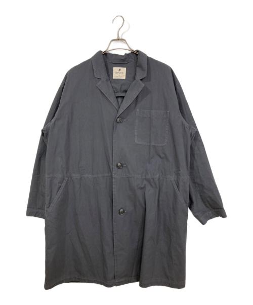 Snow peak（スノーピーク）snow peak (スノーピーク) Natural-Dyed Recycled Cotton Coat グレー サイズ:Ⅿの古着・服飾アイテム