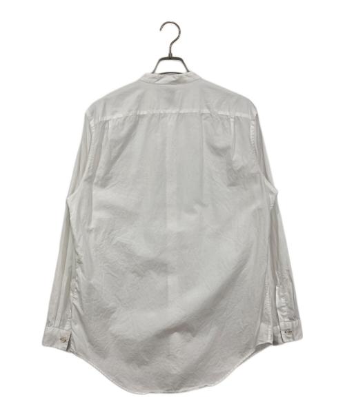 PAUL SMITH（ポールスミス）PAUL SMITH (ポールスミス) スタンドカラー比翼シャツ ホワイト サイズ:XLの古着・服飾アイテム