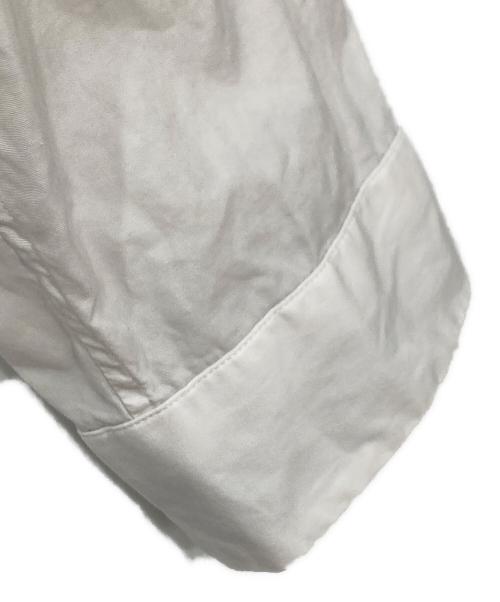 PAUL SMITH（ポールスミス）PAUL SMITH (ポールスミス) スタンドカラー比翼シャツ ホワイト サイズ:XLの古着・服飾アイテム