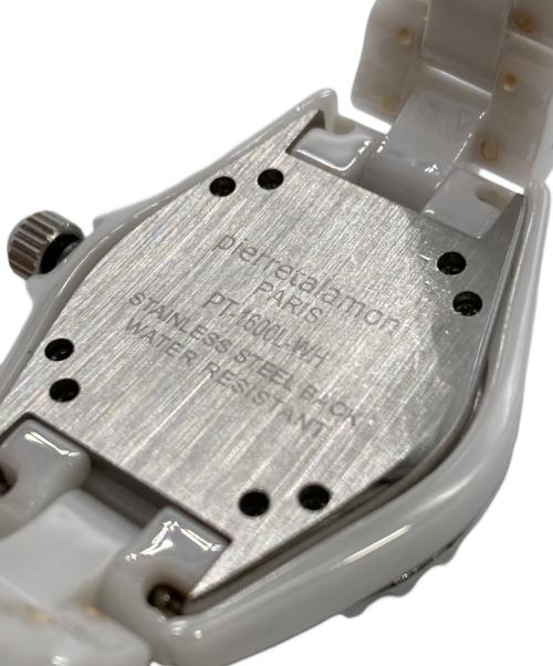 pierretalamon（ピエールタラモン）PIERRETALAMON (ピエールタラモン) 腕時計 ホワイトの古着・服飾アイテム