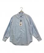H BEAUTY&YOUTHエイチ ビューティー&ユース）の古着「THOMAS MASON WIDER BD SHIRT」｜ブルー