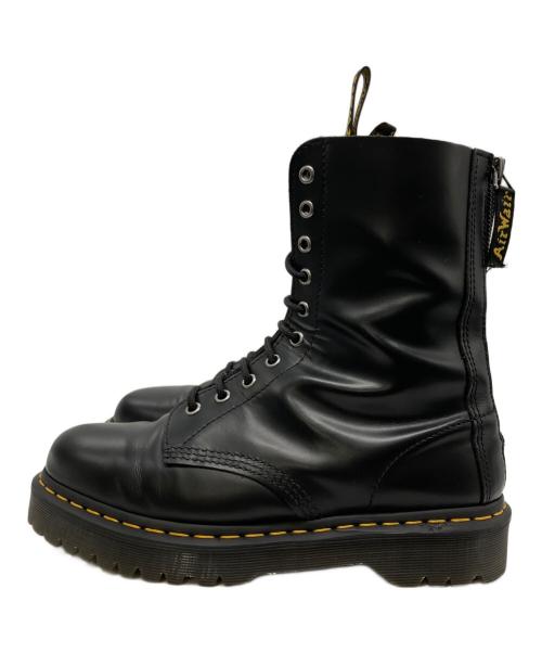 Dr.Martens（ドクターマーチン）Dr.Martens (ドクターマーチン) 10ホールブーツ ブラック サイズ:UK8の古着・服飾アイテム