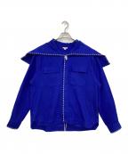masuエムエーエスユー）の古着「SAILOR HOOD SHIRTS」｜ブルー