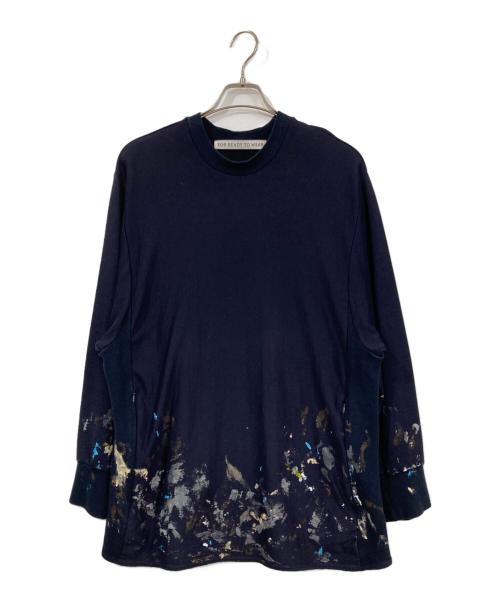 soe ready to wear（ソーイレディトゥウェア）SOE READY TO WEAR (ソーイレディトゥウェア) Painters Sweat ネイビー サイズ:1の古着・服飾アイテム