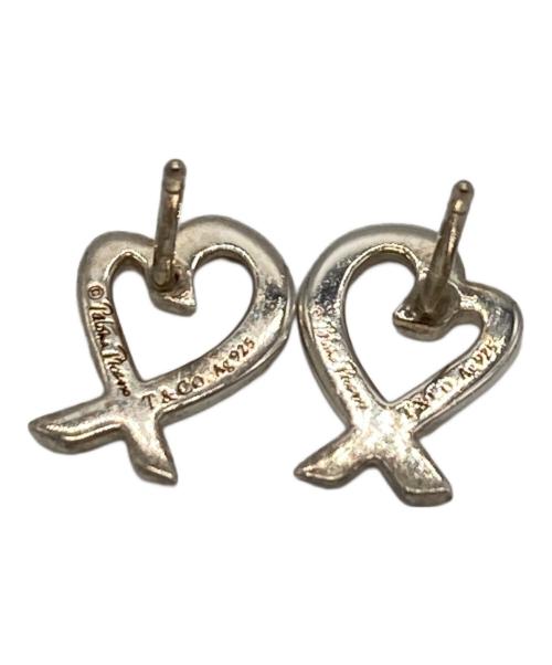 TIFFANY & Co.（ティファニー）Tiffany & Co. (ティファニー) ラビングハートピアス シルバーの古着・服飾アイテム