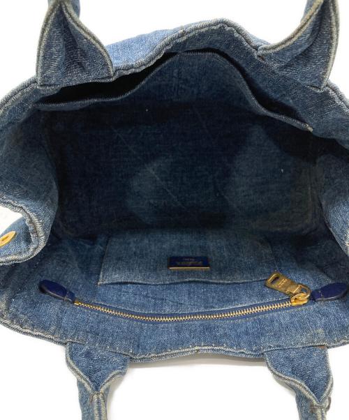 PRADA（プラダ）PRADA (プラダ) カナパデニムハンドバッグ インディゴの古着・服飾アイテム