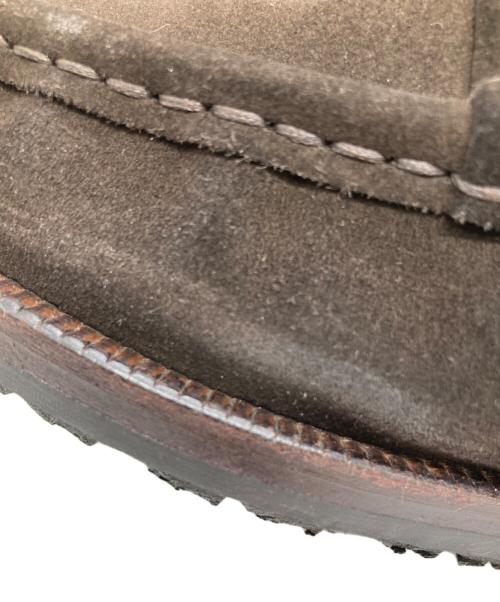 Salvatore Ferragamo（サルヴァトーレ フェラガモ）Salvatore Ferragamo (サルヴァトーレ フェラガモ) ガンチーニスウェードローファー ブラウン サイズ:9の古着・服飾アイテム