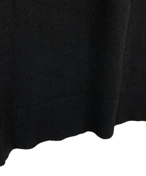 AP STUDIO（エーピーストゥディオ）AP STUDIO (エーピーストゥディオ) Elitesストレートニットパンツ ブラック サイズ:36の古着・服飾アイテム