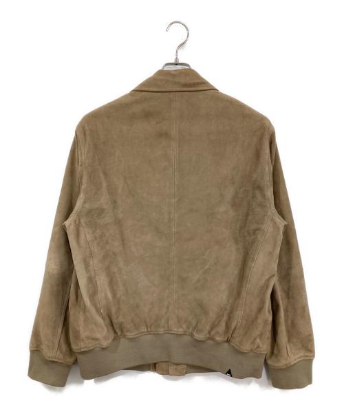 Denham（デンハム）Denham (デンハム) スウェードレザージャケット ブラウン サイズ:Lの古着・服飾アイテム