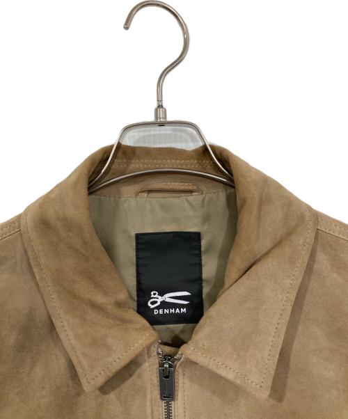 Denham（デンハム）Denham (デンハム) スウェードレザージャケット ブラウン サイズ:Lの古着・服飾アイテム