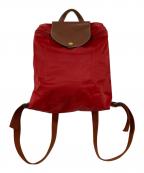 LONGCHAMPロンシャン）の古着「ミニリュック」｜レッド