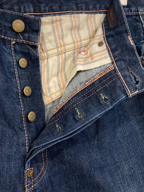 anachronorm（アナクロノーム）anachronorm (アナクロノーム) セルビッチデニムパンツ インディゴ サイズ:36の古着・服飾アイテム