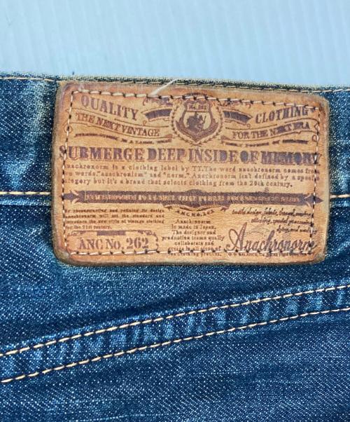 anachronorm（アナクロノーム）anachronorm (アナクロノーム) セルビッチデニムパンツ インディゴ サイズ:36の古着・服飾アイテム