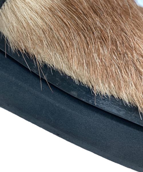 TOGA PULLA（トーガ プルラ）TOGA PULLA (トーガ プルラ) チェーンストラップハラコサンダル ベージュ サイズ:38の古着・服飾アイテム