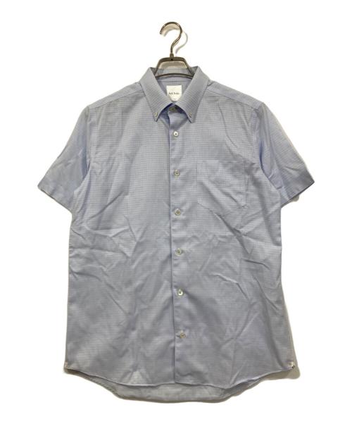 PAUL SMITH（ポールスミス）Paul Smith (ポールスミス) 半袖シャツ ブルー サイズ:Lの古着・服飾アイテム