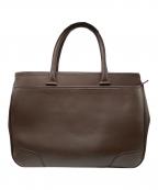 Boostersブースターズ）の古着「NPレザーブリーフケース」｜ブラウン