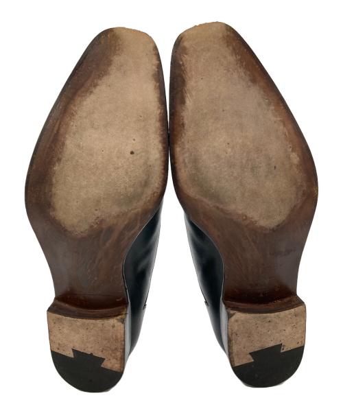 Otsuka（オオツカ）OTSUKA (オオツカ) ダブルモンクストラッププレーントウ ナイトブルー サイズ:5 1/2の古着・服飾アイテム