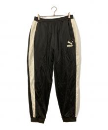 PUMA（プーマ）の古着「HE NEVERWORN T7 TRACK PANTS」｜ブラック