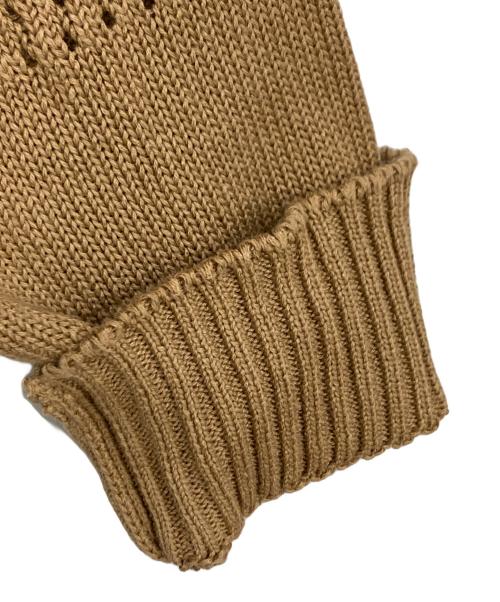 Zanone（ザノーネ）Zanone (ザノーネ) Sand Men's Sweater ブラウン サイズ:48の古着・服飾アイテム