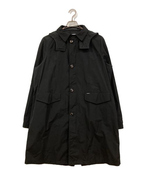 PALTO（パルト）PALTO (パルト) ステンカラーコート ブラック サイズ:48の古着・服飾アイテム