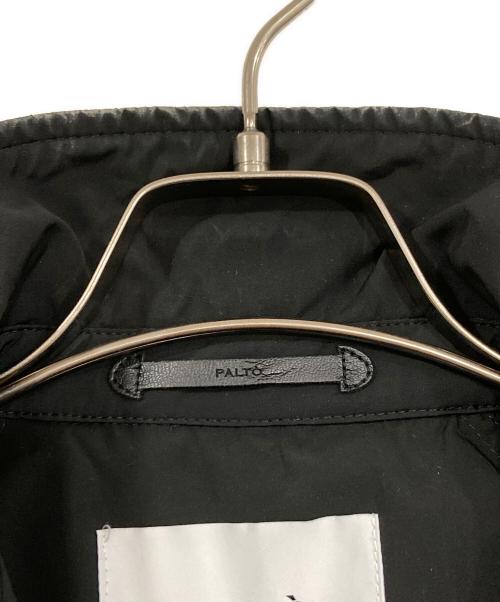 PALTO（パルト）PALTO (パルト) ステンカラーコート ブラック サイズ:48の古着・服飾アイテム