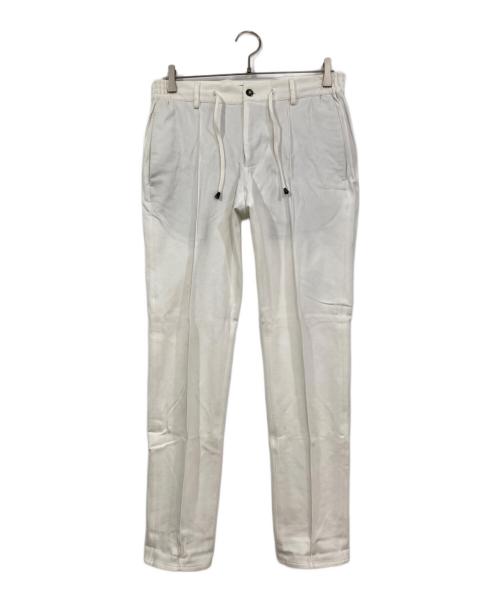 giab's ARCHIVIO（ジャブス アルキヴィオ）giab's ARCHIVIO (ジャブス アルキヴィオ) スタンダードサマー ジャーシ イージースラックス ホワイト サイズ:46の古着・服飾アイテム