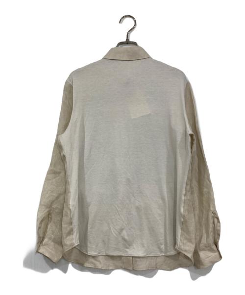 souhait（スエ）souhait (スエ) リネンシャツ ベージュ サイズ:Ⅿの古着・服飾アイテム