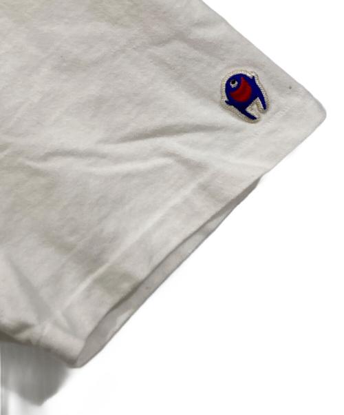 READYMADE（レディメイド）READYMADE (レディメイド) COLLAPSED FACE TEE ホワイト サイズ:XLの古着・服飾アイテム