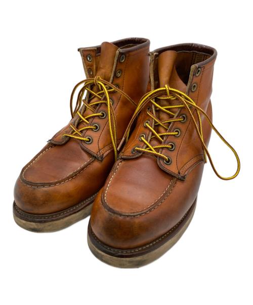 RED WING（レッドウィング）RED WING (レッドウィング) 6-inch Classic Moc ブラウン サイズ:9　1/2　Eの古着・服飾アイテム