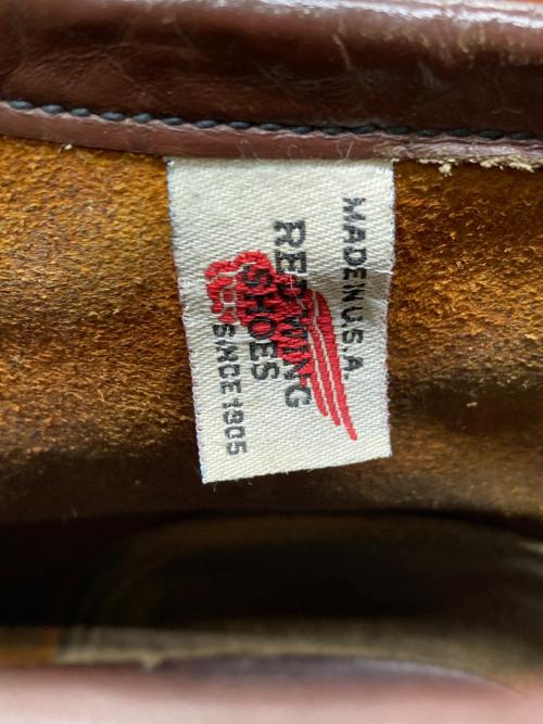 RED WING（レッドウィング）RED WING (レッドウィング) 6-inch Classic Moc ブラウン サイズ:9　1/2　Eの古着・服飾アイテム
