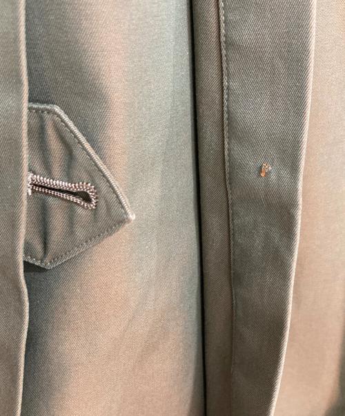 Burberry's（バーバリー）Burberry's (バーバリーズ) ノヴァチェックライナー付玉虫トレンチコート オリーブ サイズ:7AB2の古着・服飾アイテム