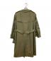 Burberry's (バーバリーズ) ノヴァチェックライナー付玉虫トレンチコート オリーブ サイズ:7AB2：15000円