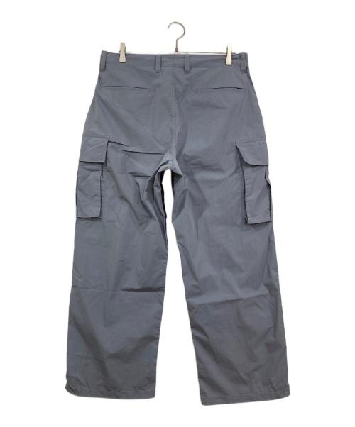 flagstuff（フラグスタフ）FLAGSTUFF (フラグスタフ) 2TONE CARGO TROUSERS ネイビー×グレー サイズ:Lの古着・服飾アイテム