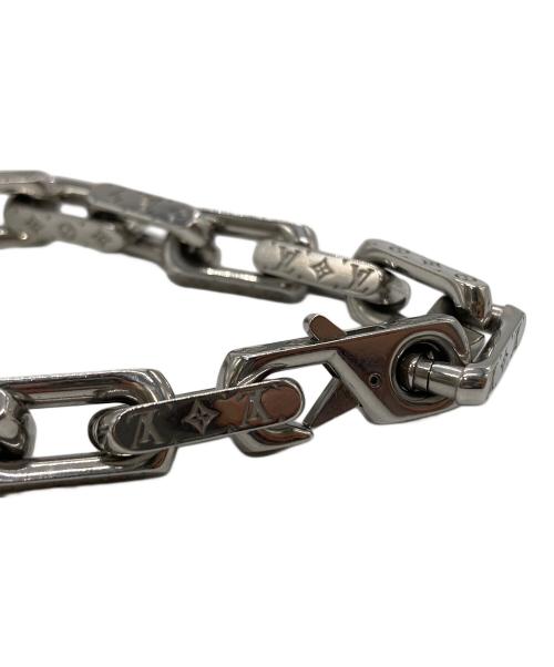 LOUIS VUITTON（ルイ ヴィトン）LOUIS VUITTON (ルイ ヴィトン) ブレスレット・モノグラム チェーン シルバーの古着・服飾アイテム