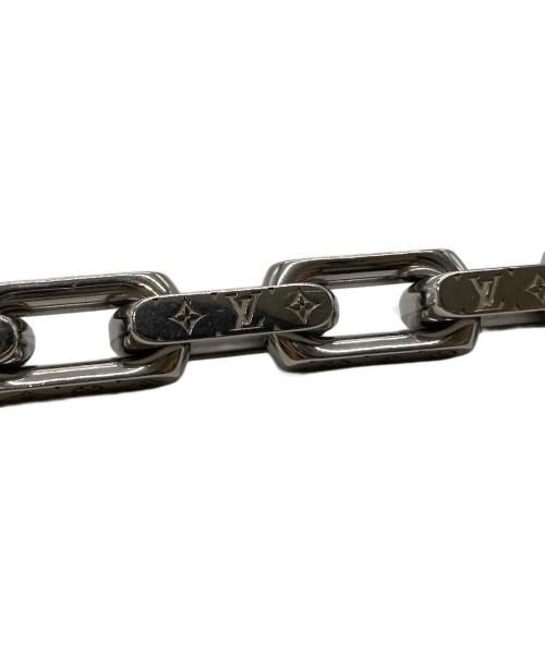 LOUIS VUITTON（ルイ ヴィトン）LOUIS VUITTON (ルイ ヴィトン) ブレスレット・モノグラム チェーン シルバーの古着・服飾アイテム