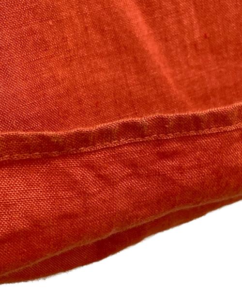 IENA（イエナ）IENA (イエナ) 麻シーチングイージーパンツ オレンジ サイズ:36の古着・服飾アイテム